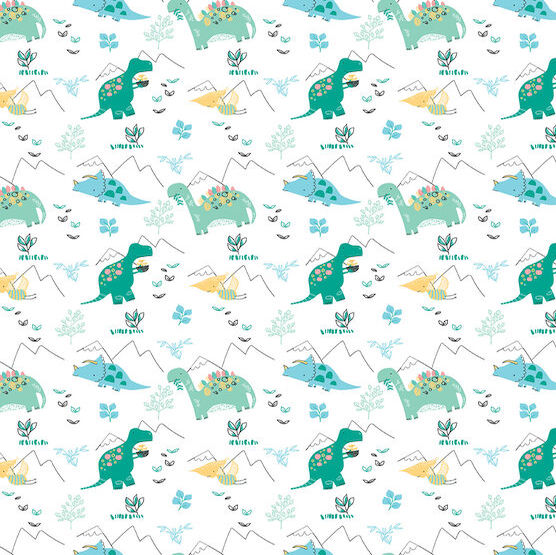 littlebeam Breastfeeding Pillow Pattern Dino Mountain | littlebeam