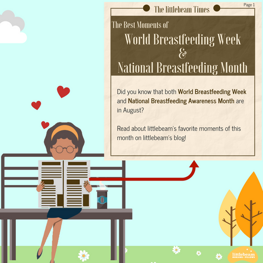 Littlebeam’s Favorite Moments from World Breastfeeding Week & National Breastfeeding Month
