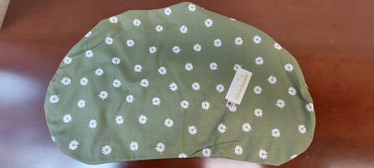 Daisy on green - Littlebeam nursing pillow