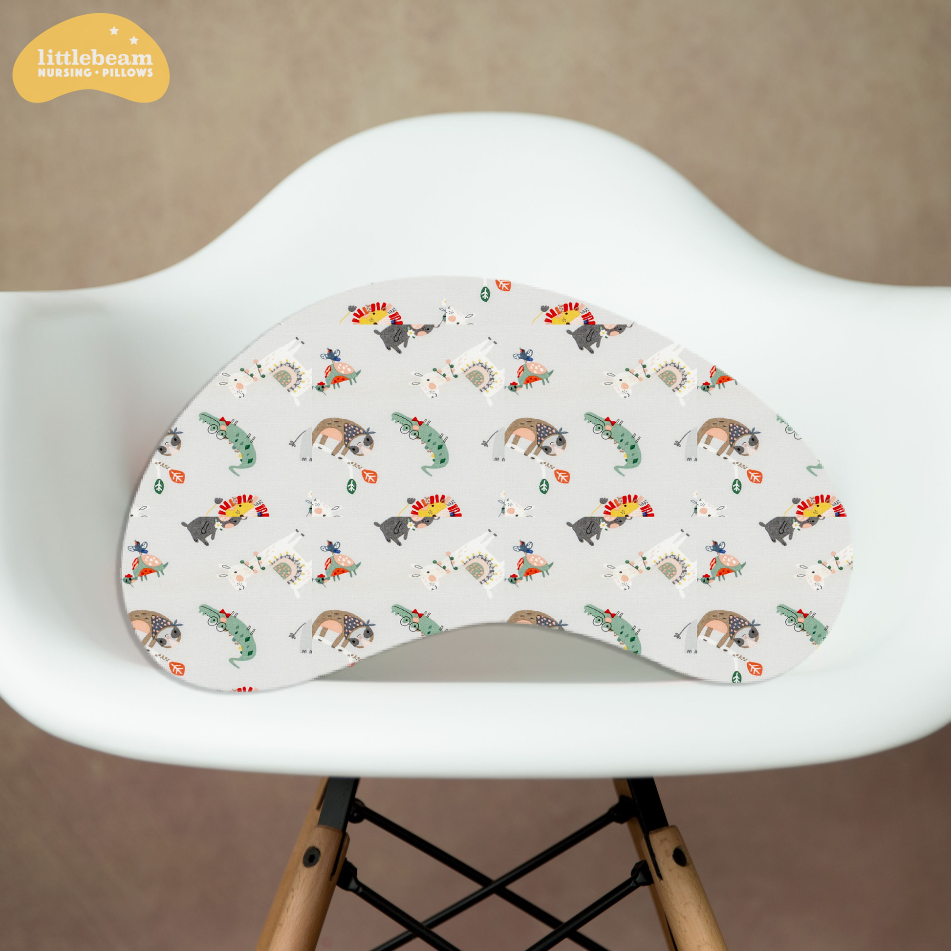Little beam top nursing pillow